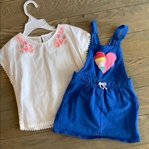 18m girl summer dress, top